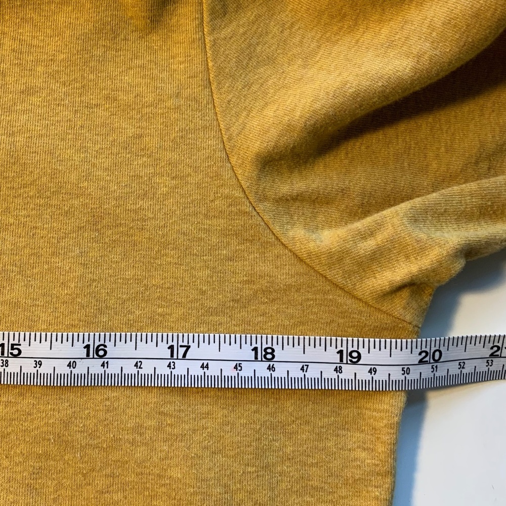 Ellen Tracy Mustard Long-Sleeve Women's Tee - Picture 7 of 7